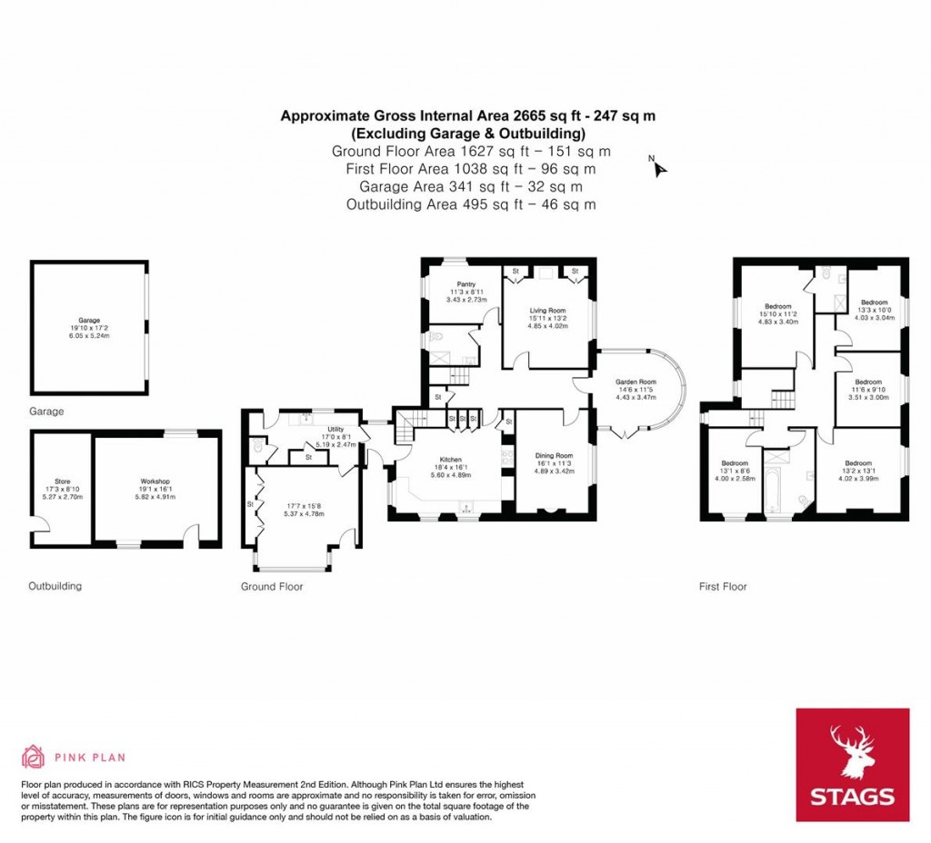 Floorplans For Morval, Looe