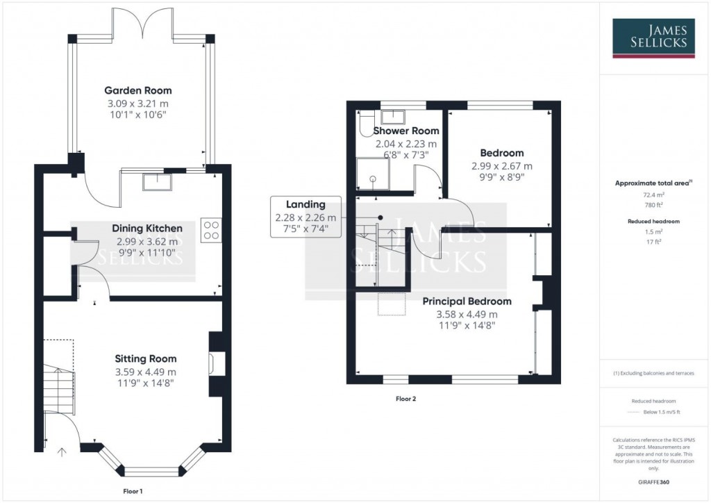 Floorplans For Vernon Road, Aylestone, Leicester