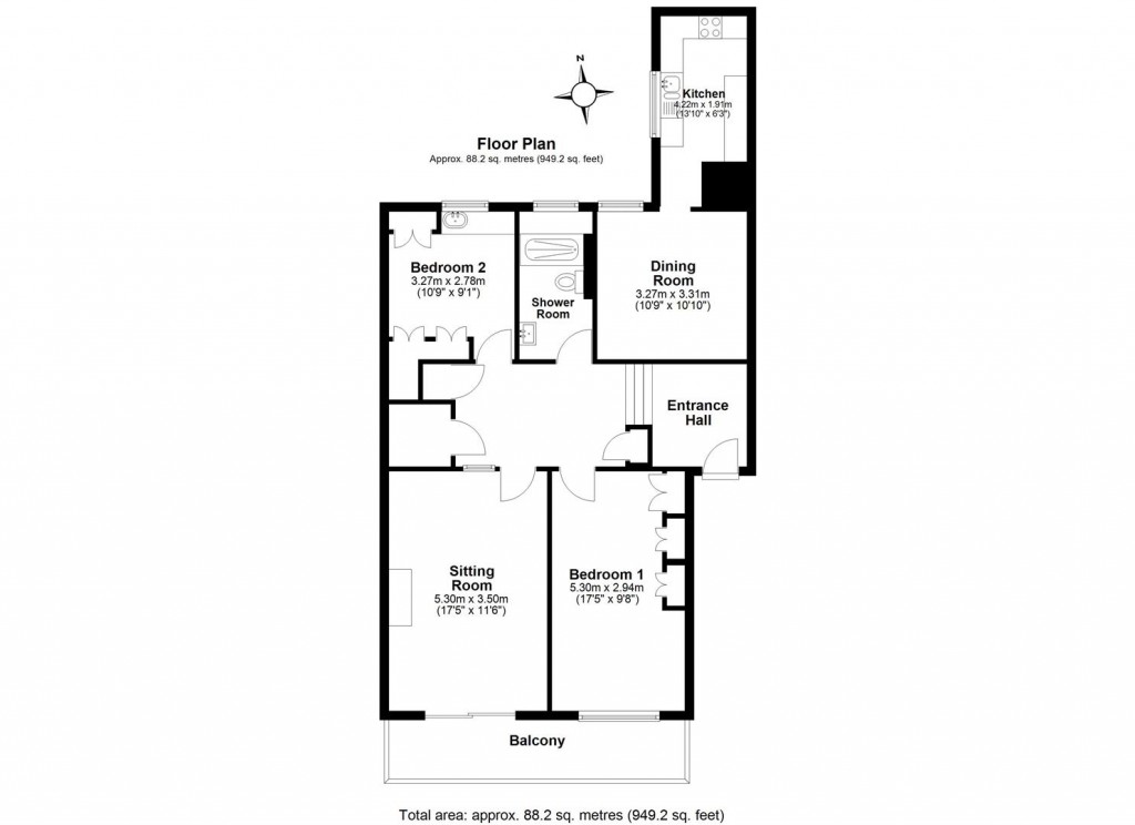 Floorplans For Park Hill Road, Torquay