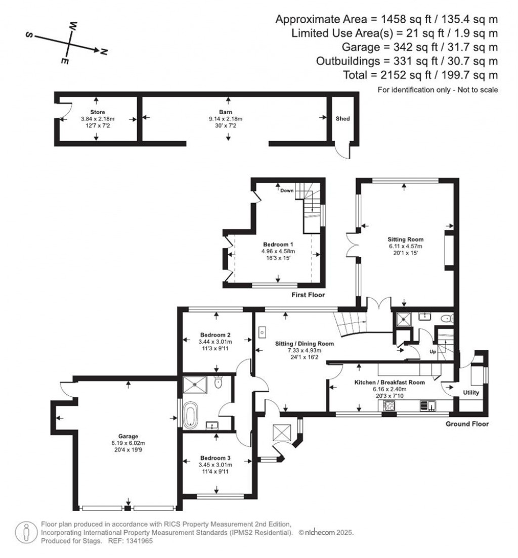 Floorplans For Dunchideock, Exeter