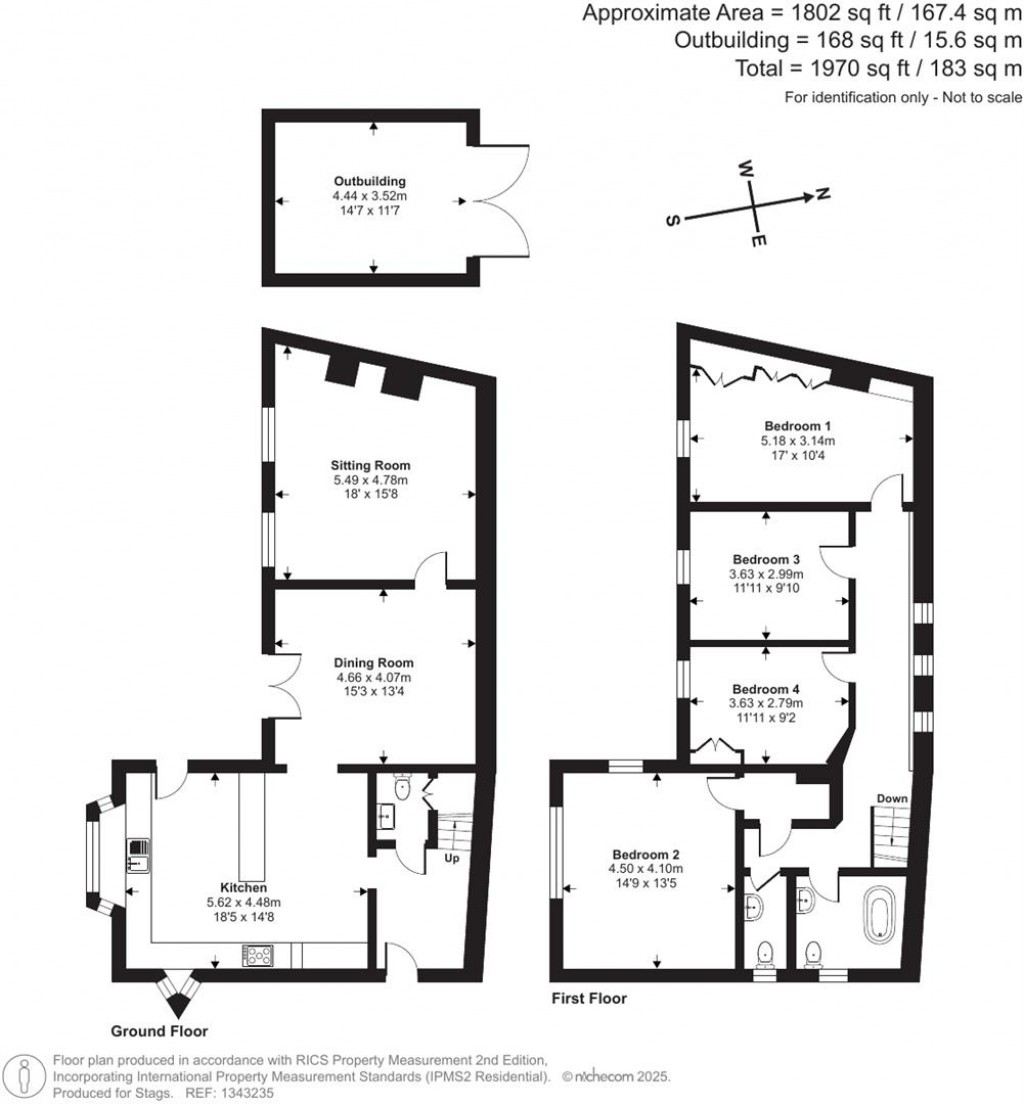 Floorplans For Wheal Rose, Scorrier, Redruth