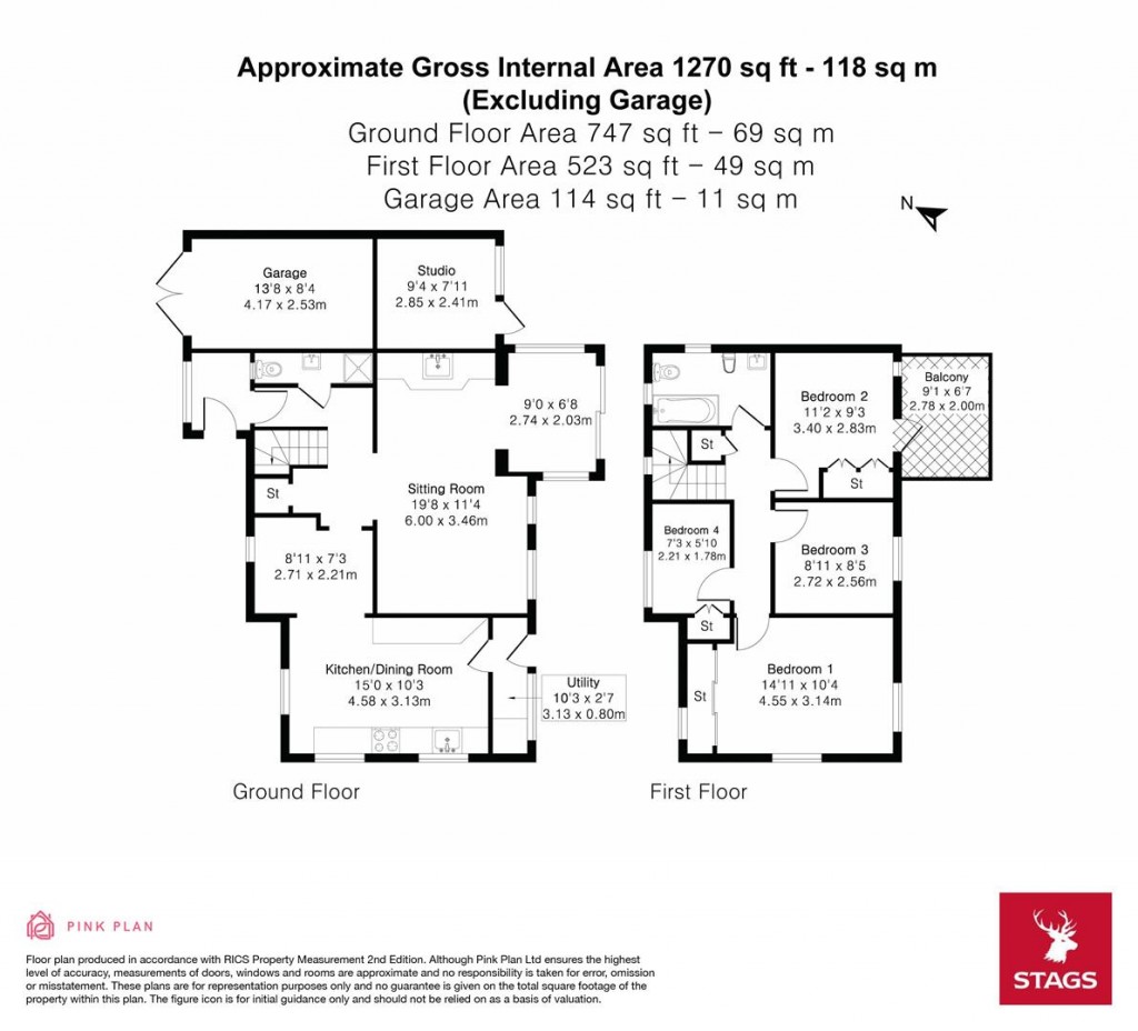 Floorplans For Riverside, Totnes
