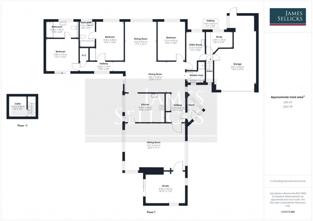 Floorplans For Spencefield Lane, Evington, Leicester