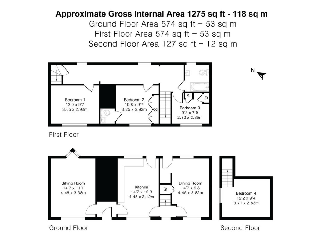 Floorplans For Elephant Green, Newport, Saffron Walden