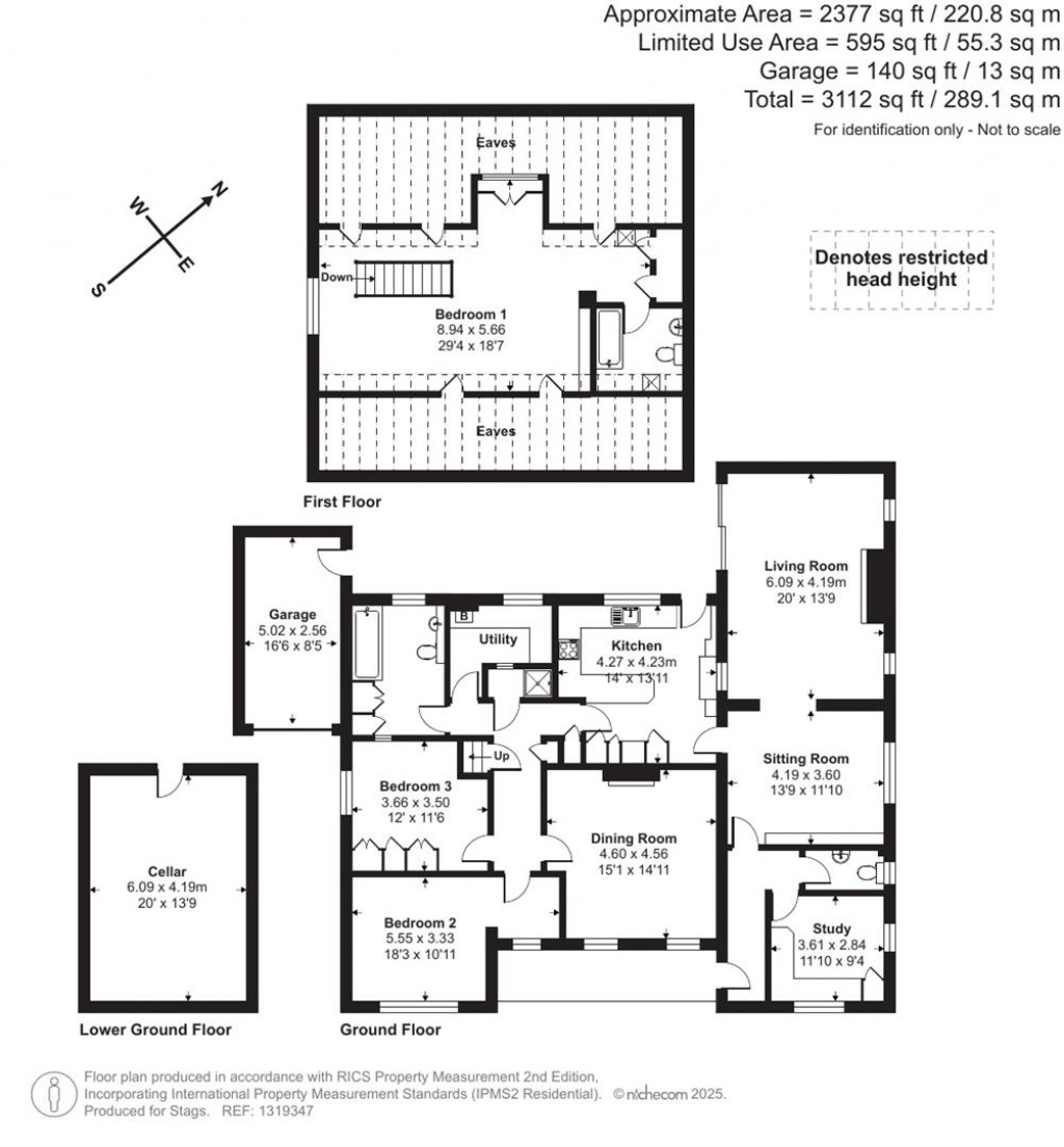Floorplans For Prixford, Barnstaple