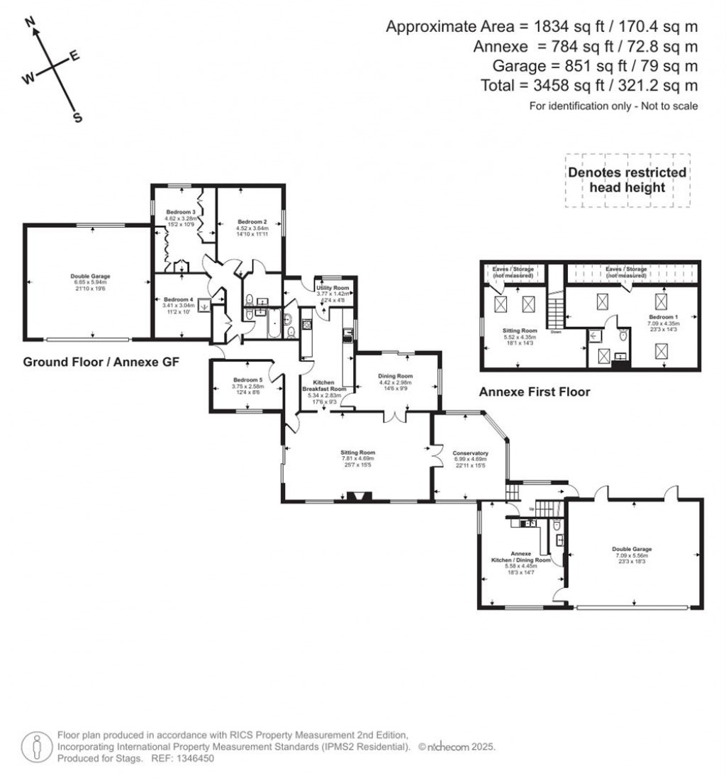 Floorplans For Abbotskerswell, Newton Abbot