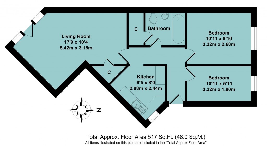 Floorplans For Duke Street, Banbury