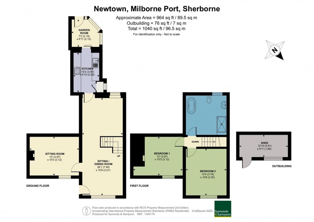 Floorplans For Newtown, Milborne Port, Sherborne