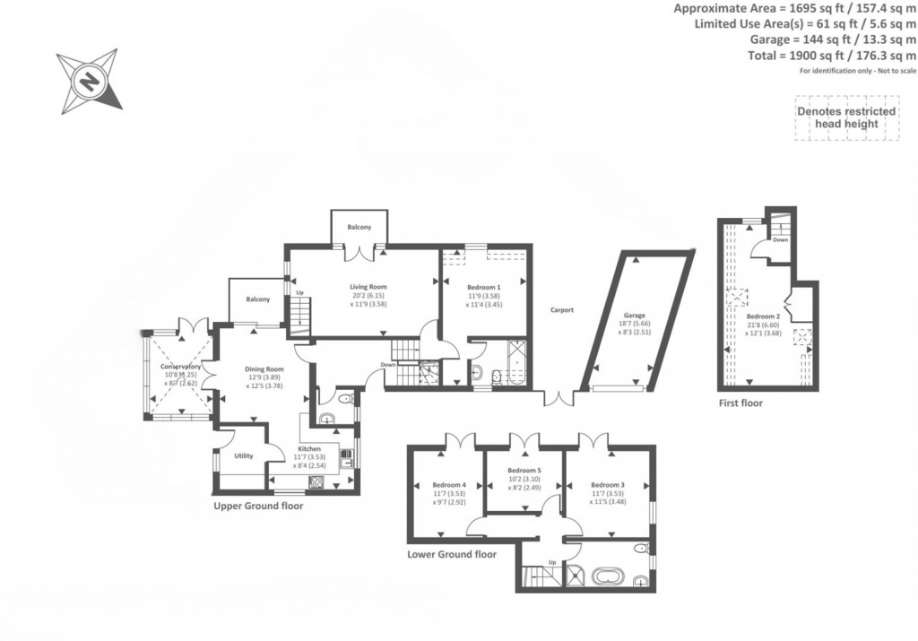 Floorplans For The Moors Drive, Middleton Cheney