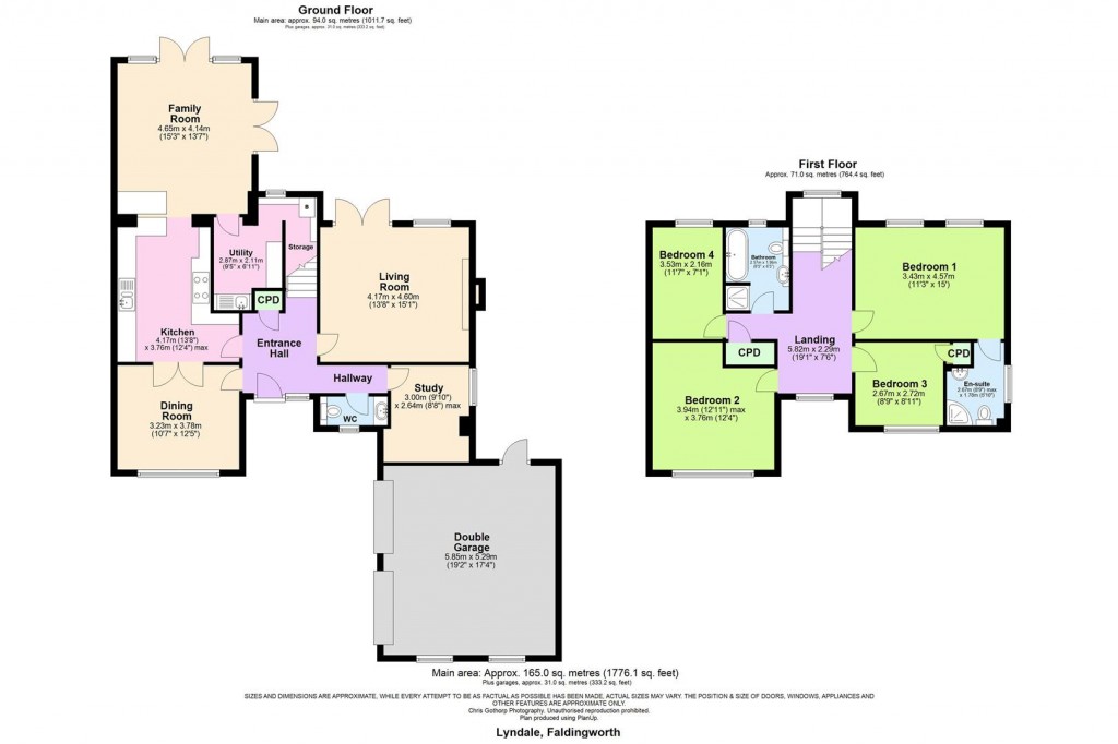 Floorplans For Spridlington Road, Faldingworth, Market Rasen
