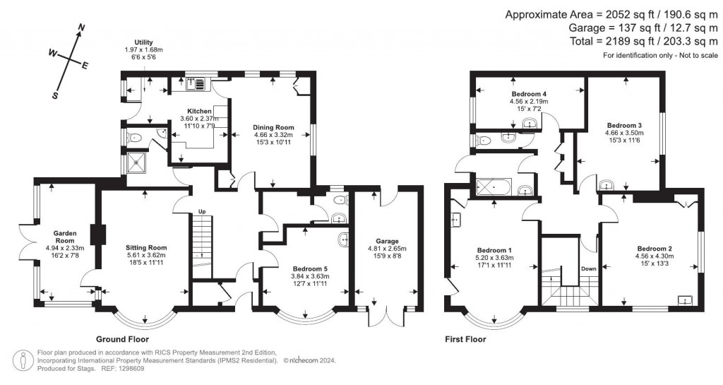 Floorplans For Chudleigh Road, Exeter