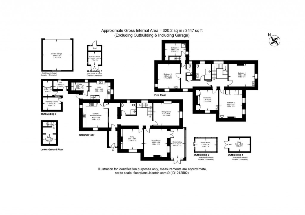 Floorplans For Bittadon, Barnstaple