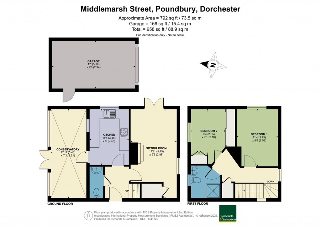 Floorplans For Middlemarsh Street, Poundbury, Dorchester