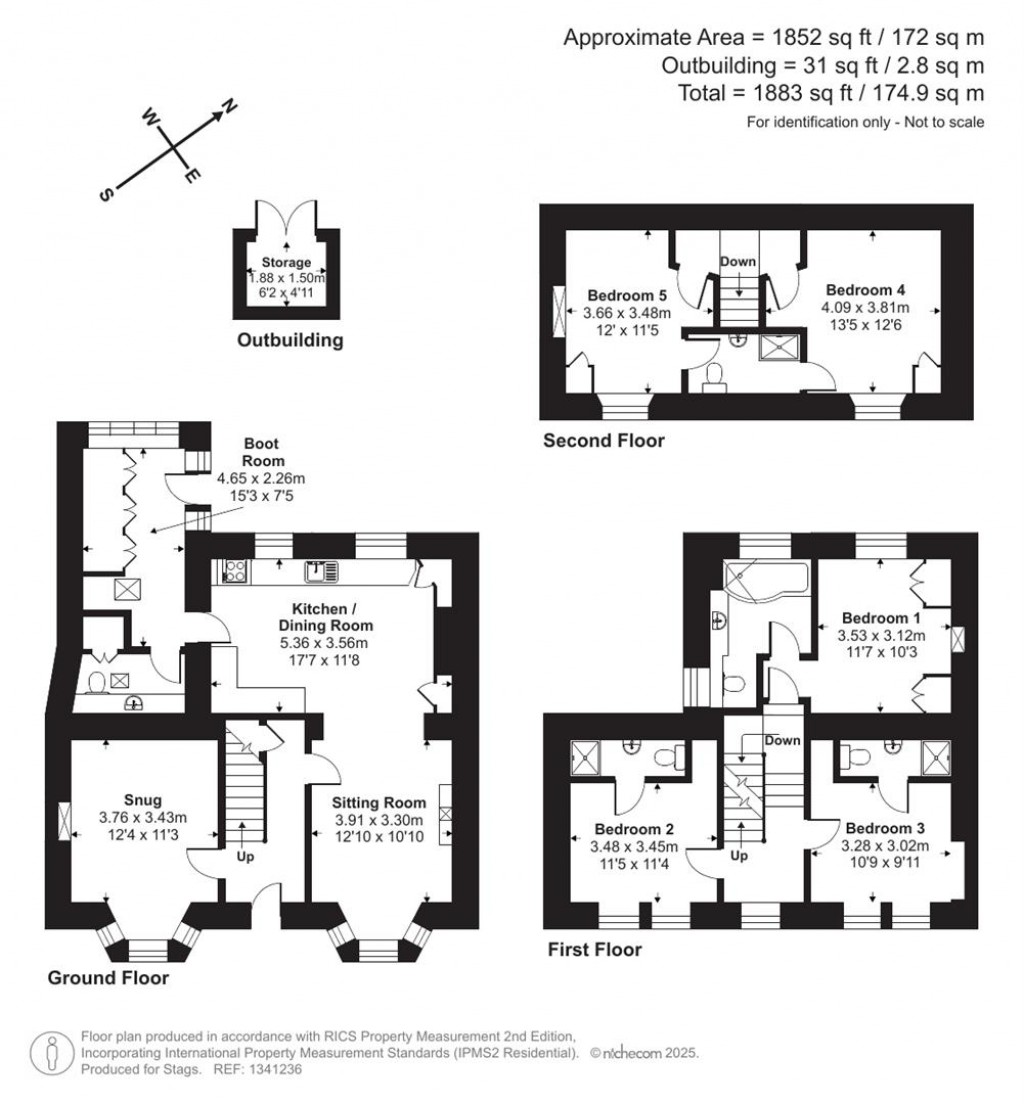 Floorplans For Trevanion Road, Wadebridge