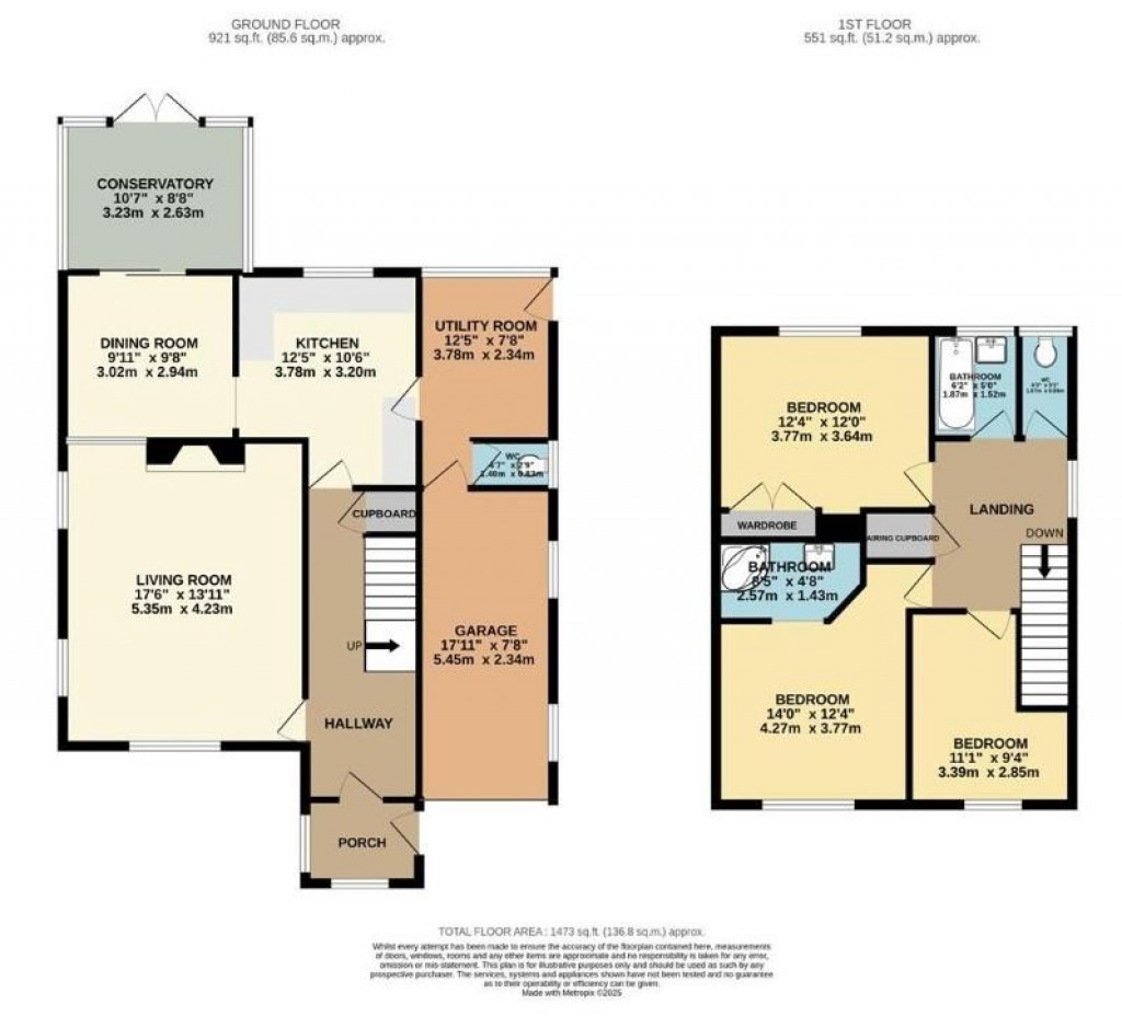 Floorplans For Toyse Lane, Burwell