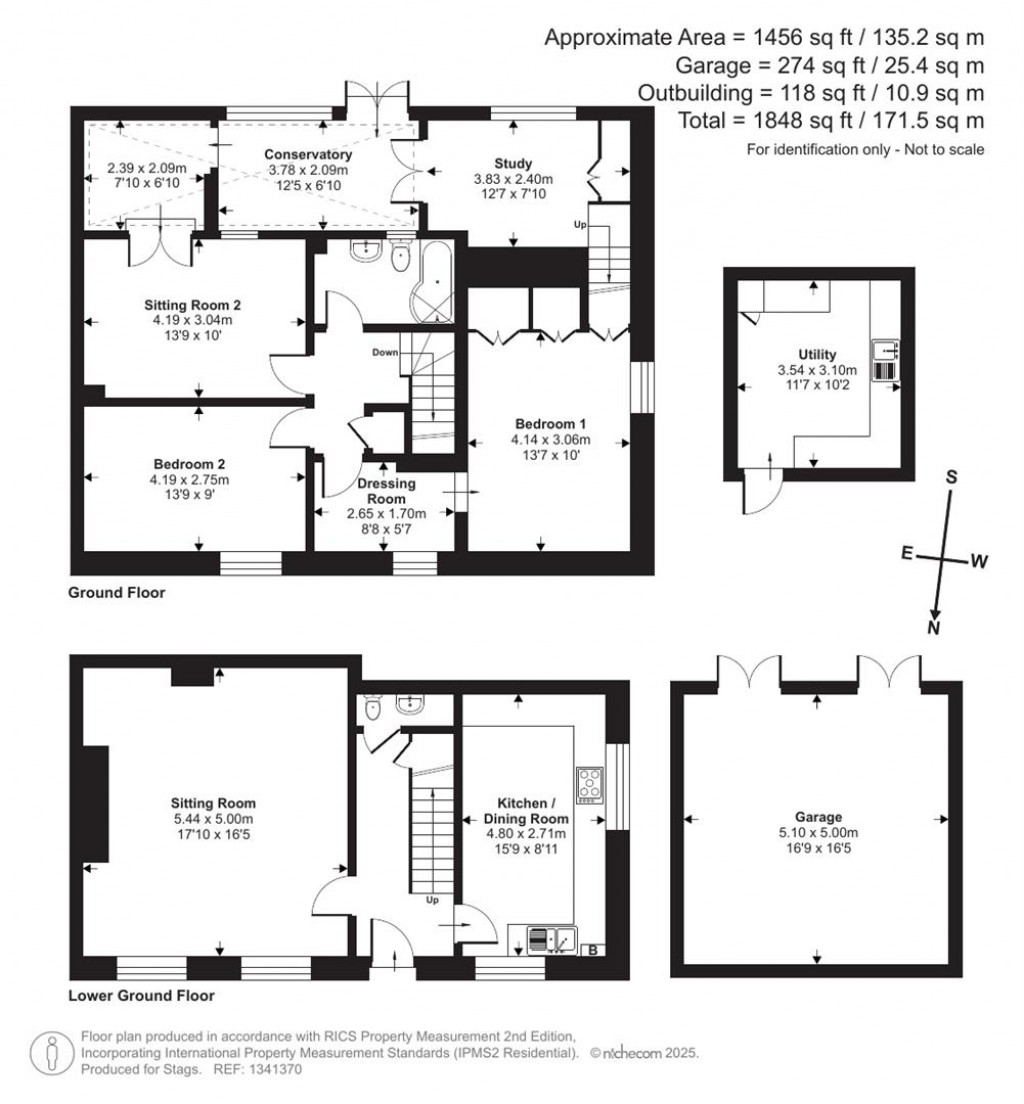 Floorplans For Sticklepath Court, Tawstock, Barnstaple