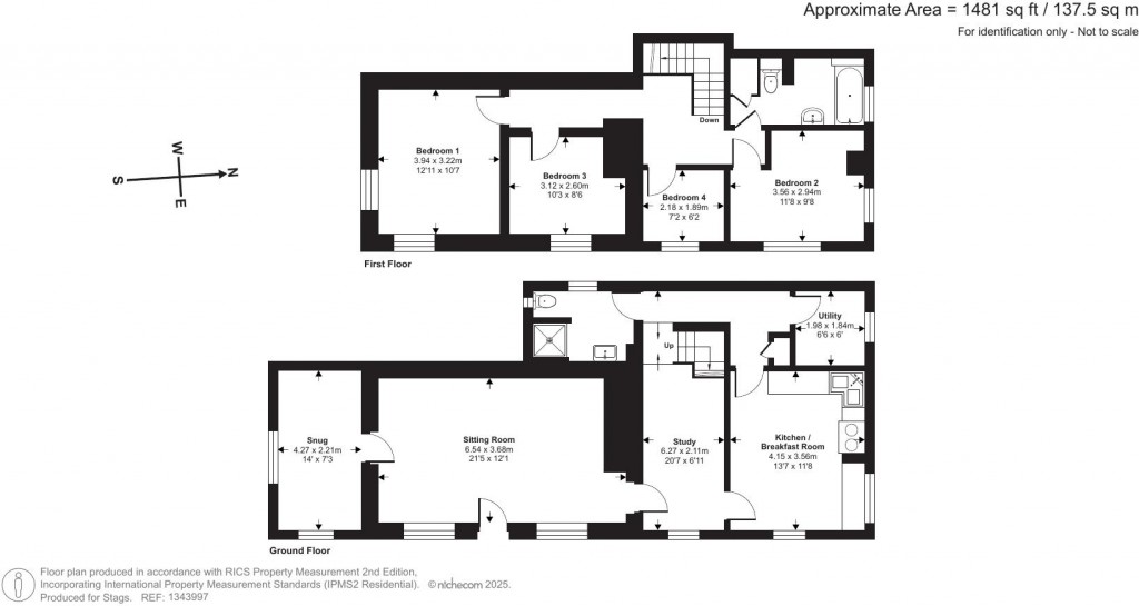 Floorplans For Iddesleigh, Winkleigh