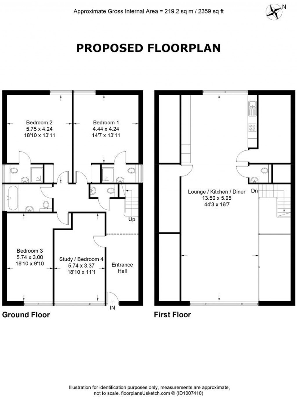 Floorplans For Swimbridge, Barnstaple