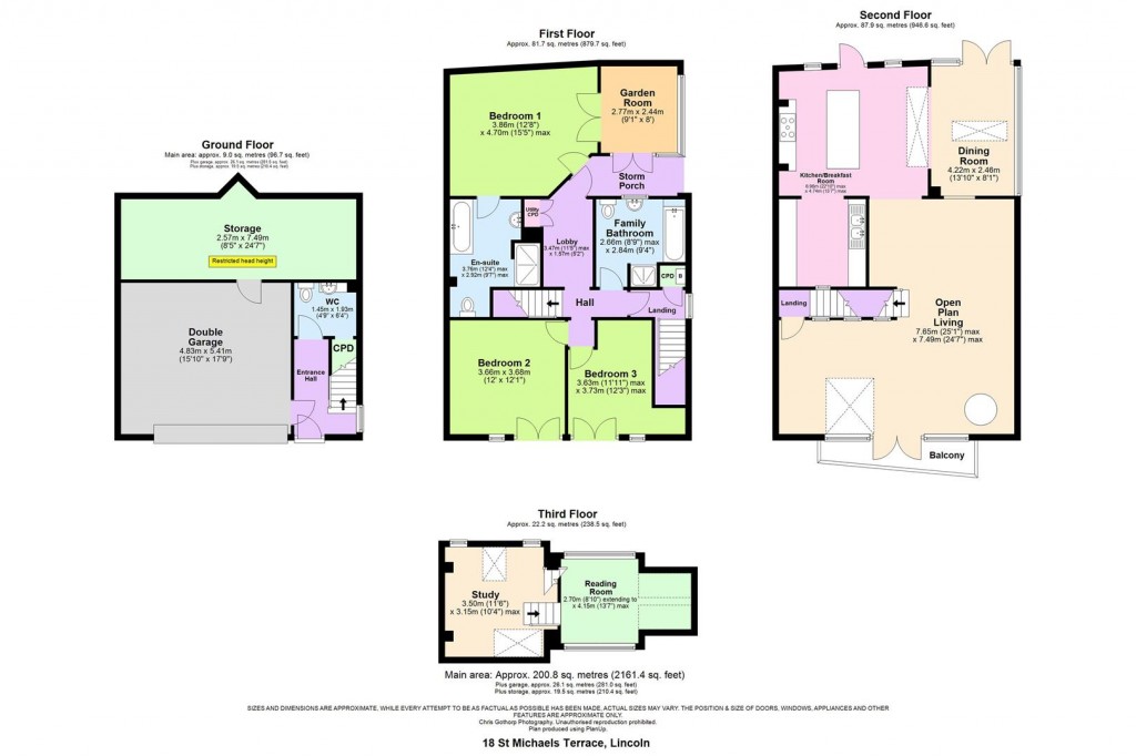 Floorplans For St. Michaels Terrace, Lincoln