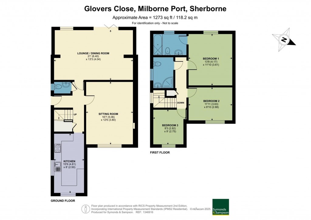Floorplans For Glovers Close, Milborne Port, Sherborne