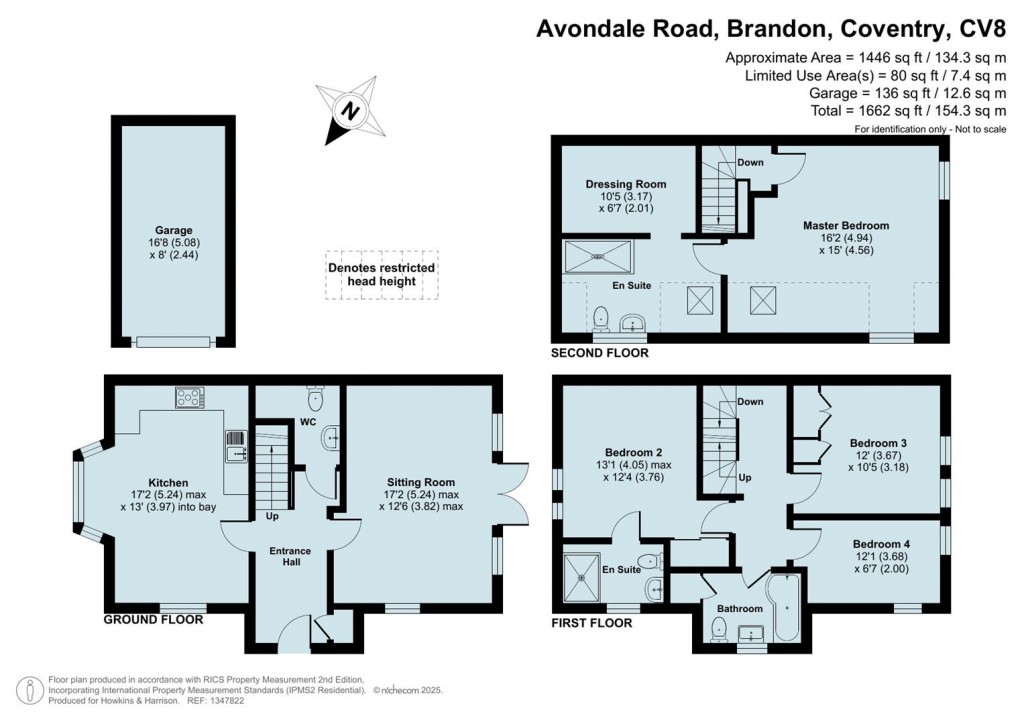 Floorplans For Avondale Road, Brandon, Coventry, CV8