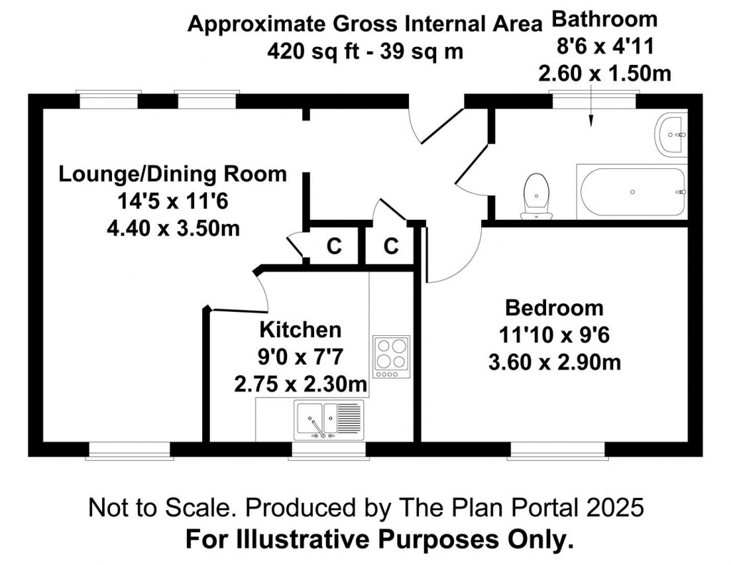Floorplans For Drovers, Sturminster Newton