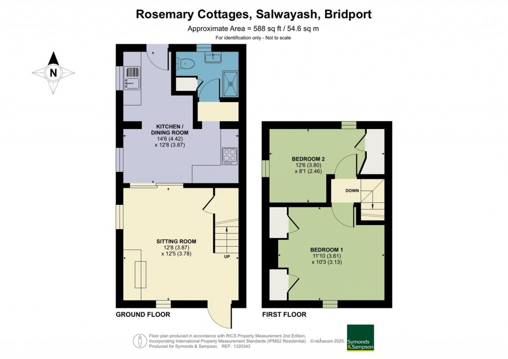 Floorplans For Salwayash, Bridport