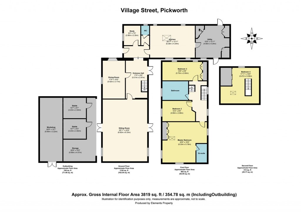Floorplans For Village Street, Pickworth