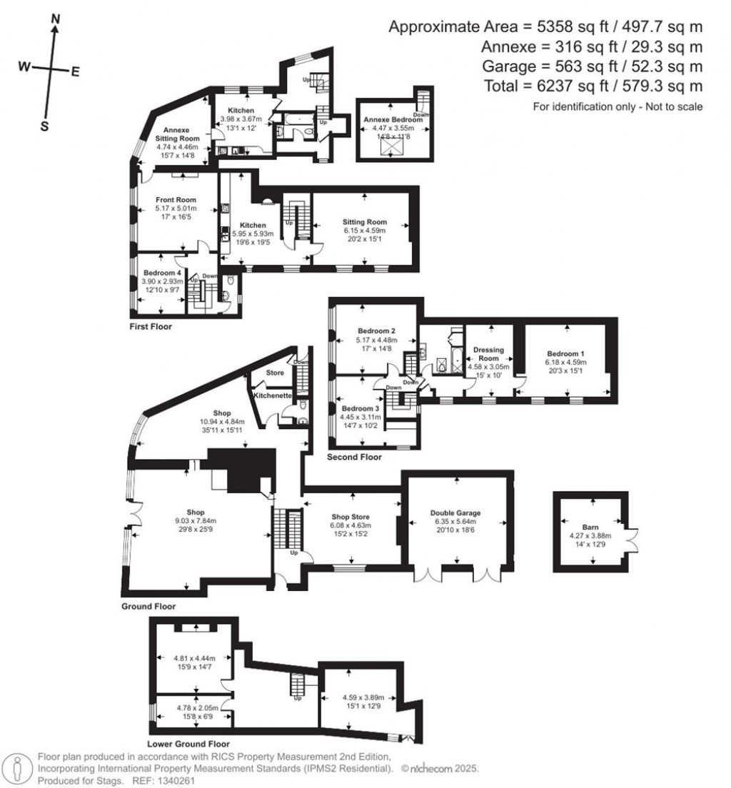 Floorplans For High Street, Wiveliscombe, Taunton