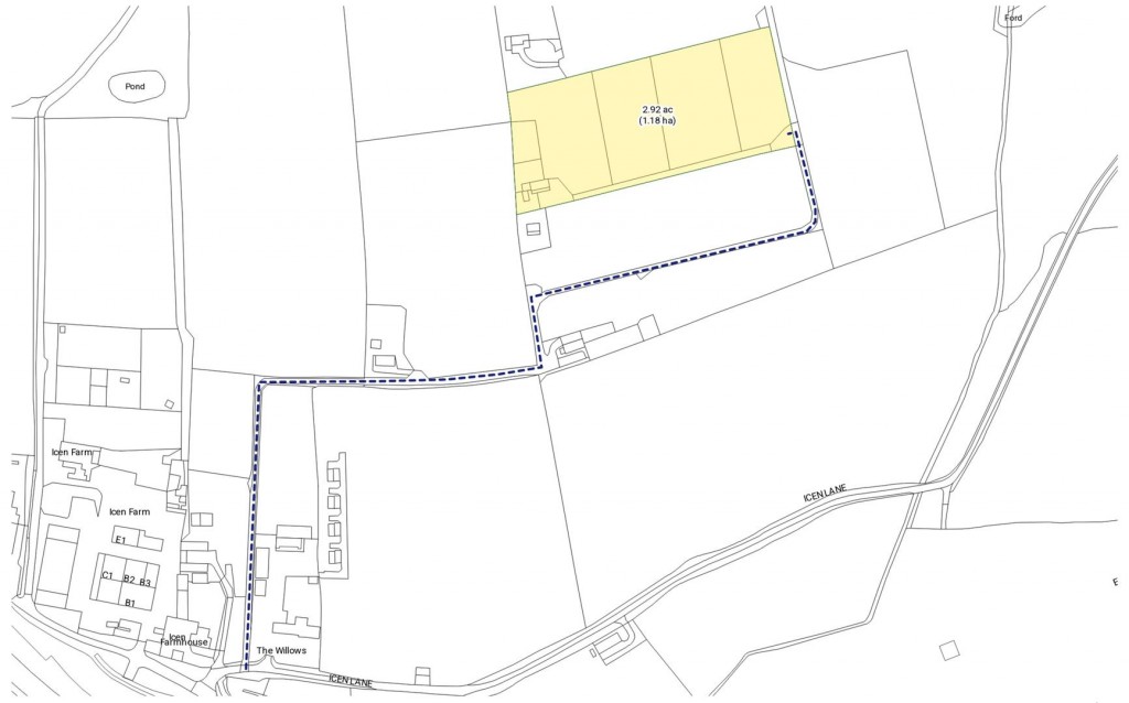 Floorplans For Land & Stables at Bincombe, Bincombe, Weymouth