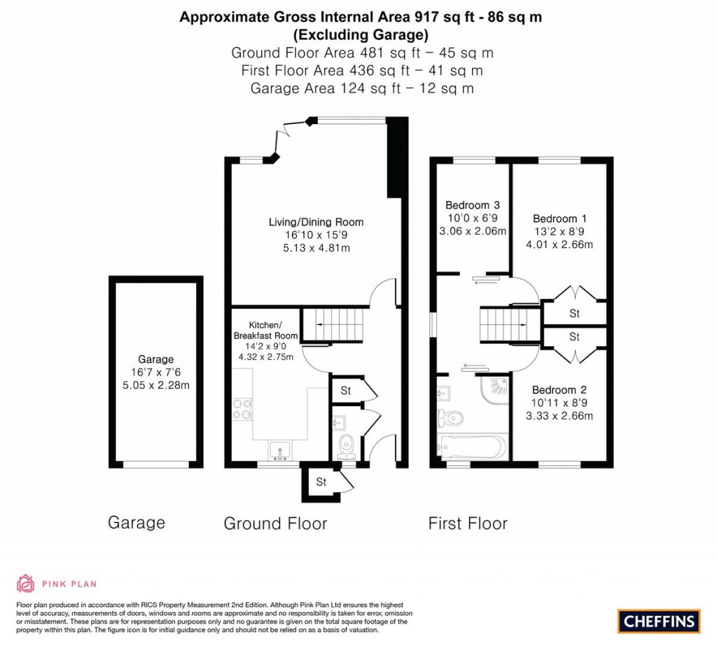 Floorplans For Porson Court, Cambridge