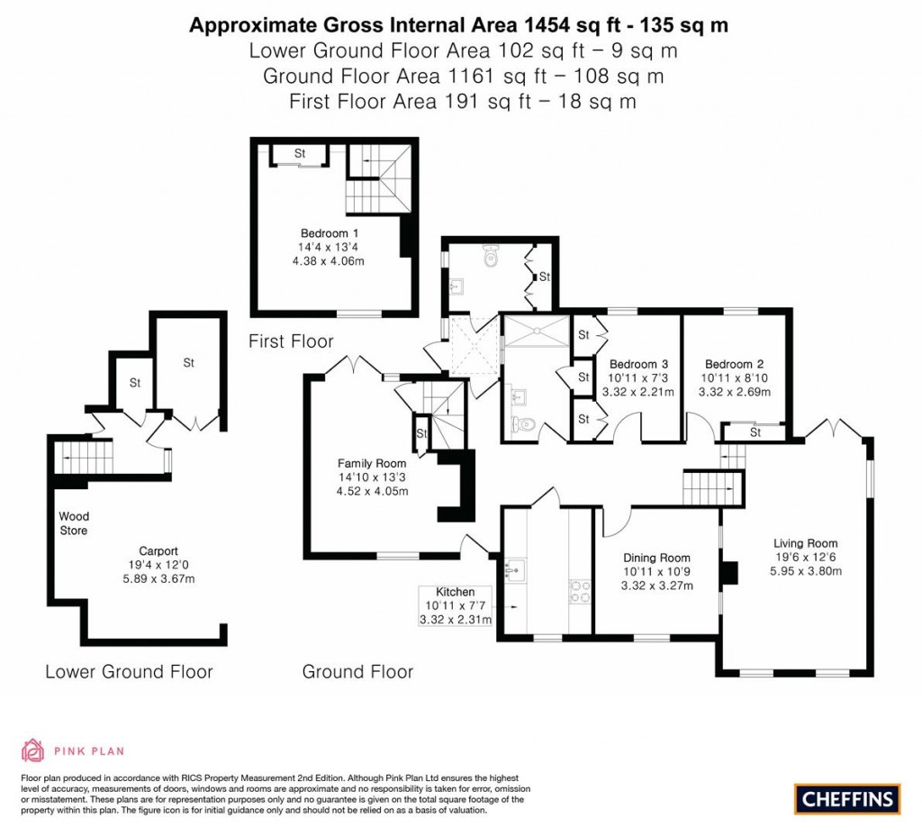 Floorplans For Great Bradley, Newmarket
