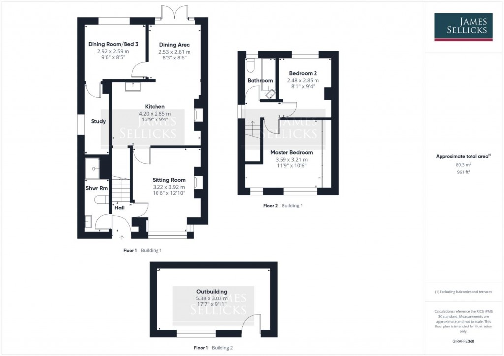 Floorplans For Uppingham Road, Houghton on the Hill, Leicestershire