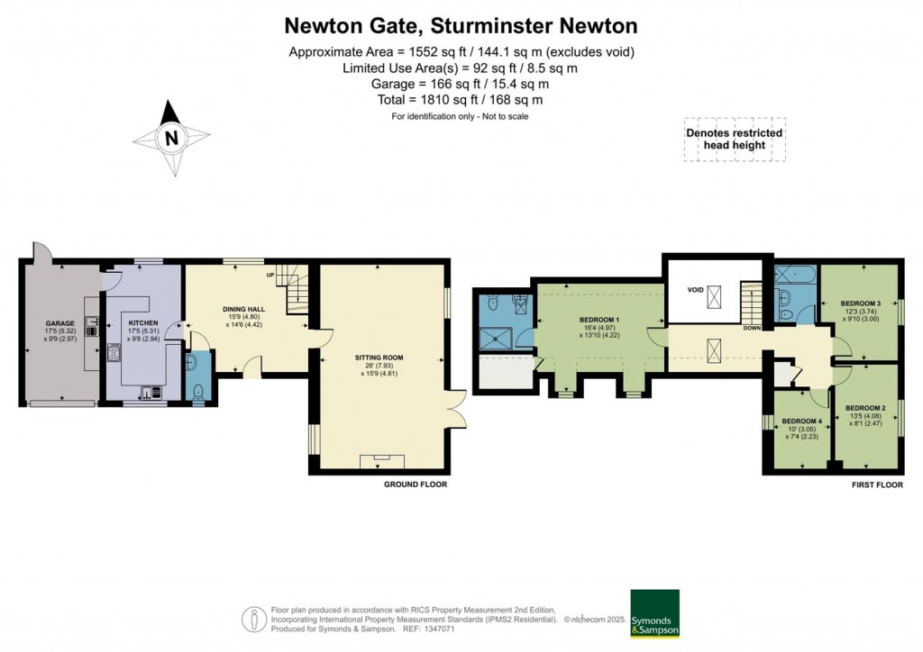 Floorplans For Newton Gate, Sturminster Newton