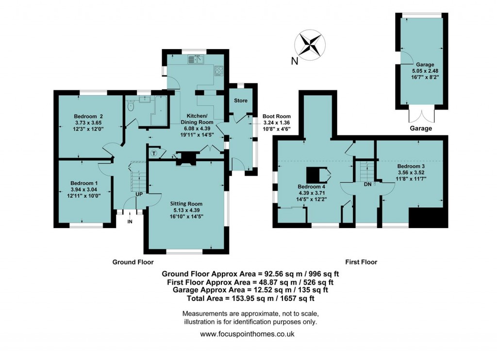 Floorplans For High Street, Cropredy, Banbury
