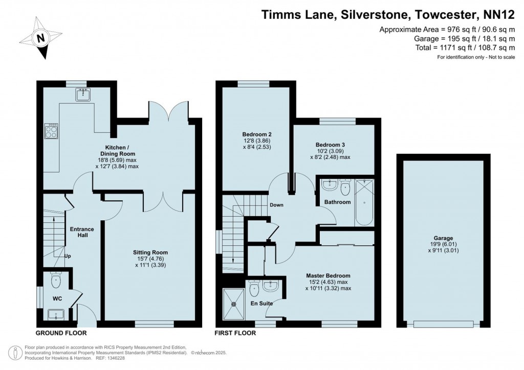 Floorplans For Timms Lane, Silverstone, NN12