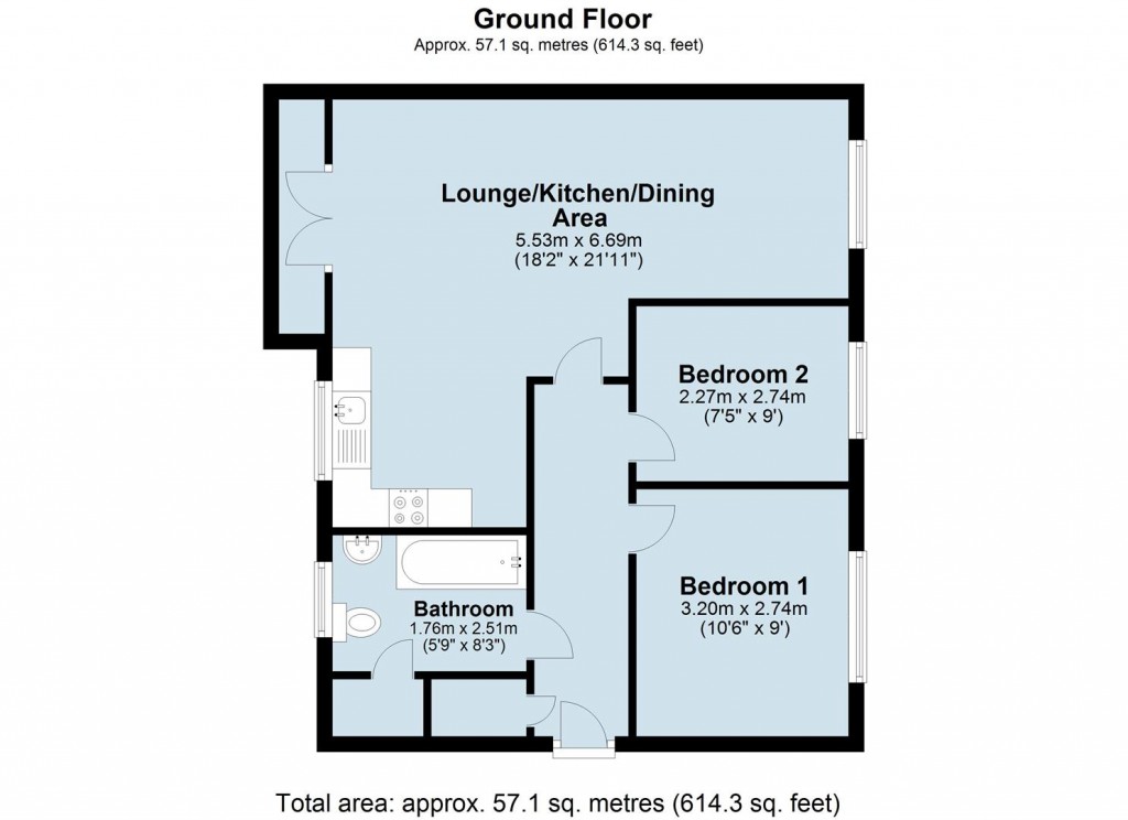 Floorplans For River View, Northampton