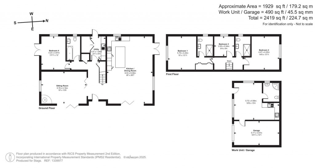 Floorplans For Lydacott, Barnstaple