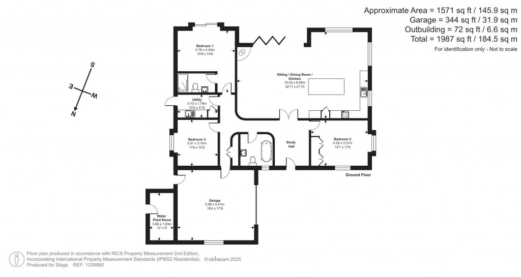 Floorplans For Lydacott, Barnstaple