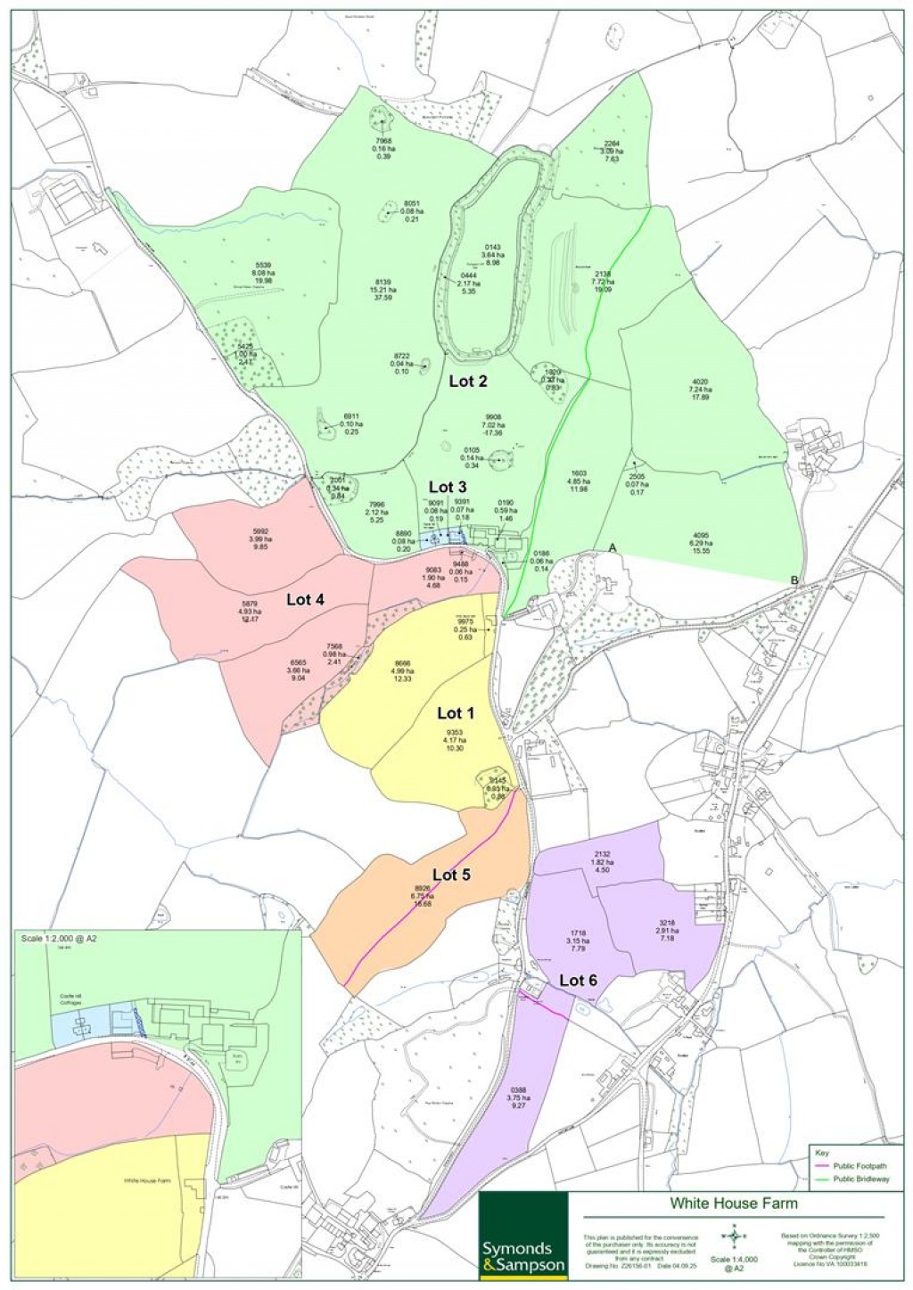 Floorplans For Land at White House Farm, Buckland Newton, Dorchester