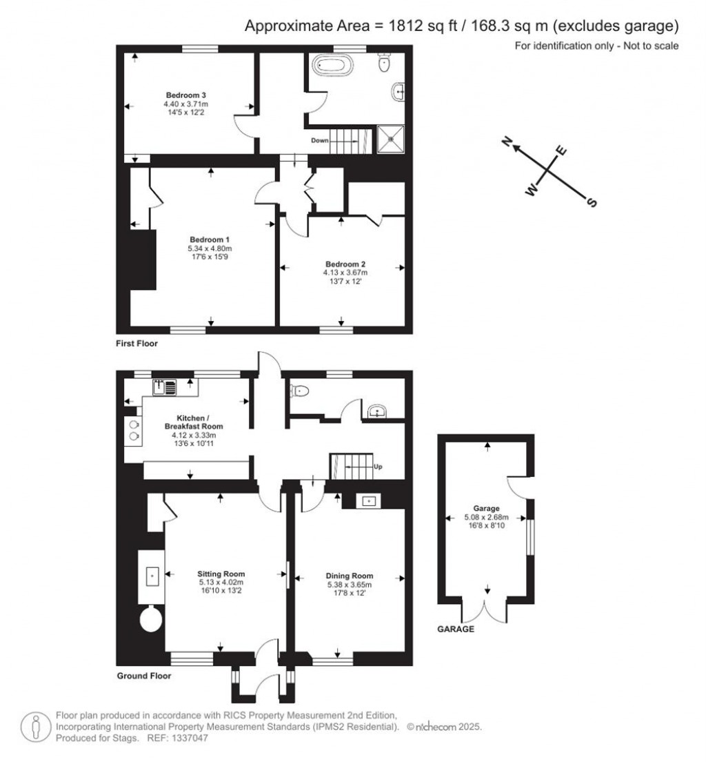 Floorplans For Fore Street, Morchard Bishop, Crediton
