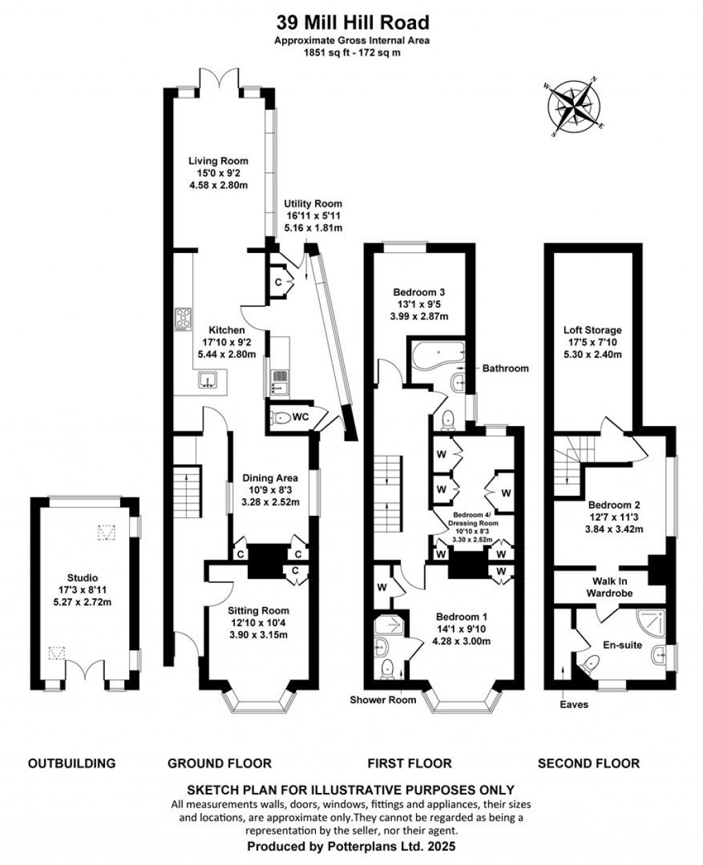 Floorplans For Cowes, Isle of Wight