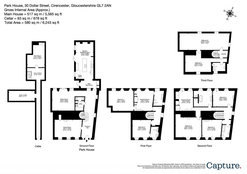 Floorplans For Dollar Street, Cirencester