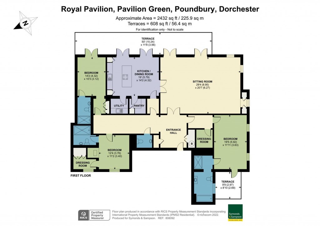 Floorplans For Pavilion Green, Poundbury, Dorchester