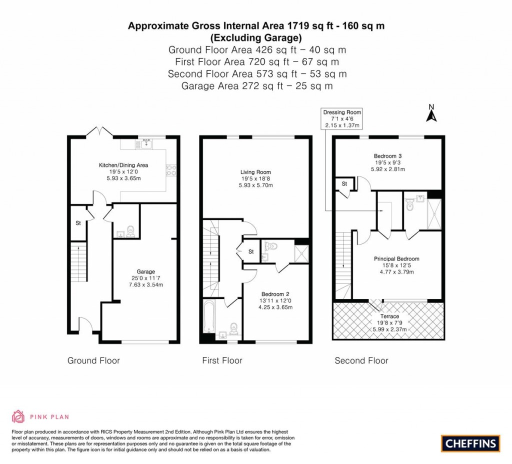 Floorplans For Windmill Drive, Trumpington, Cambridge