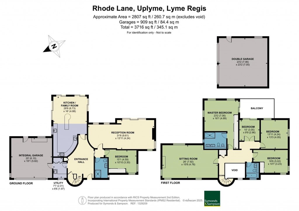Floorplans For Rhode Lane, Uplyme, Lyme Regis