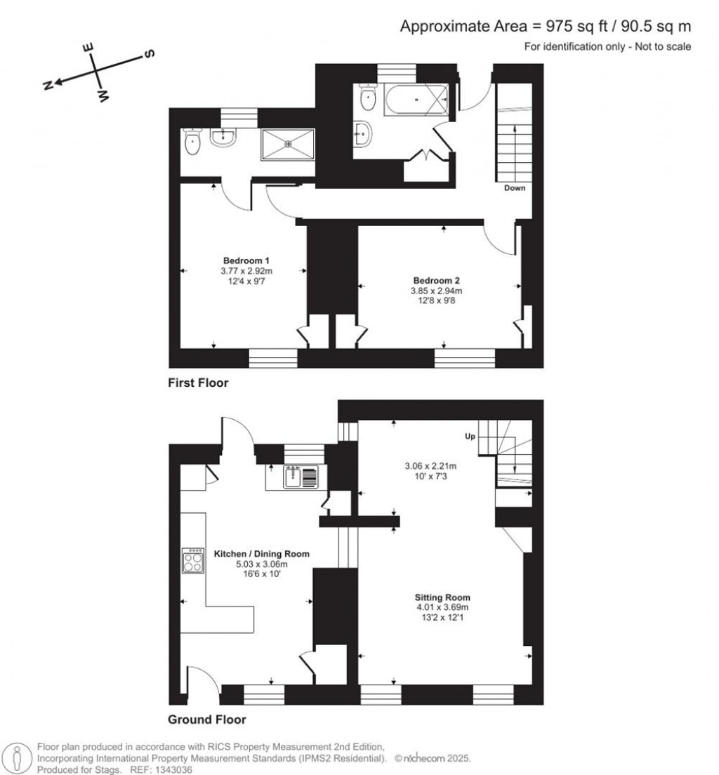 Floorplans For Newbridge Hill, Gunnislake