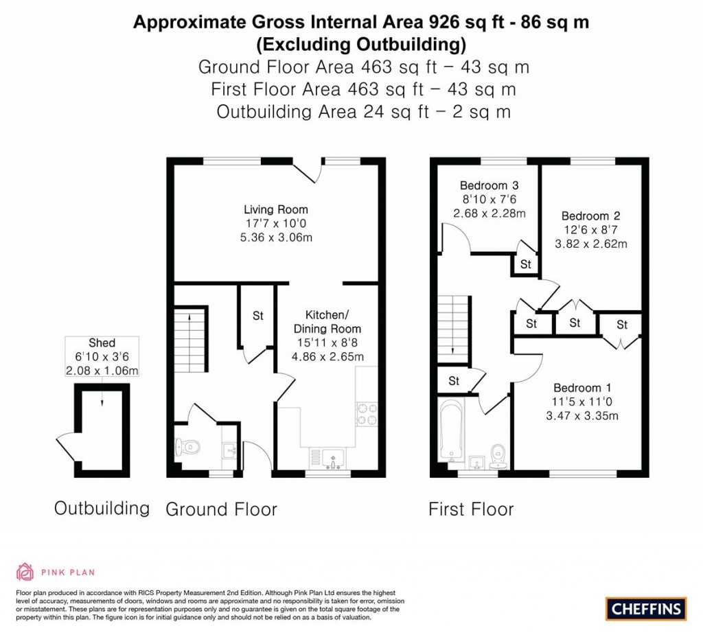 Floorplans For Sorrel Walk, Haverhill