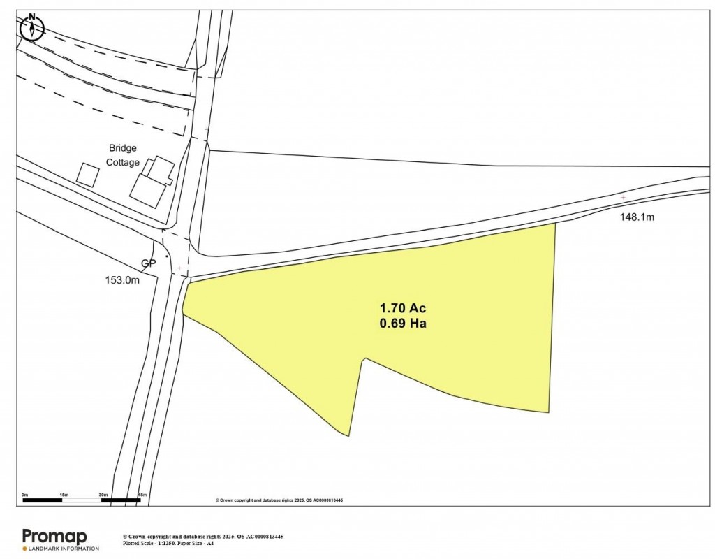 Floorplans For Land at Combpyne Station, Combpyne, Axminster