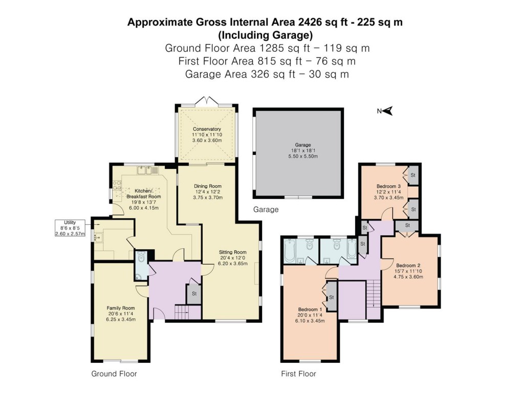 Floorplans For Busgrove Lane, Stoke Row, Henley-On-Thames